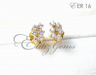 ต่างหูเพชร EER16